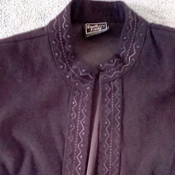 Faux Suede Blazer by SOUTHERN LADY - Picture 6 of 8